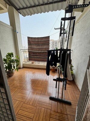 Staircase in 2 BHK Apartment at Gini Bellissimo, Dhanori – for Rent