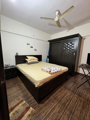 Bedroom in 2 BHK Apartment at Gini Bellissimo, Dhanori – for Rent