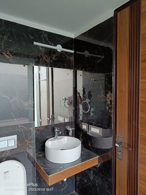 Bathroom in 3 BHK Builder Floor at Medi City – for Rent