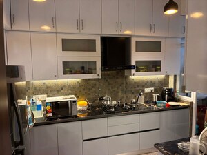Kitchen in 4 BHK Builder Floor at SS Linden, Sector 84 – for Rent