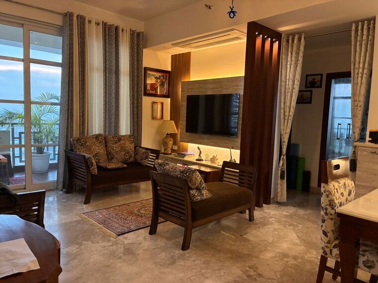 Living Room, ss-linden 4 Bedroom 2600 Sq.Ft. Builder Floor In Sector 84 Gurgaon 10462299