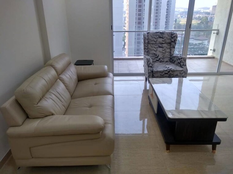 Living Room, lodha-belmondo 3 Bedroom 1431 Sq.Ft. Apartment In Gahunje Pune 10462301