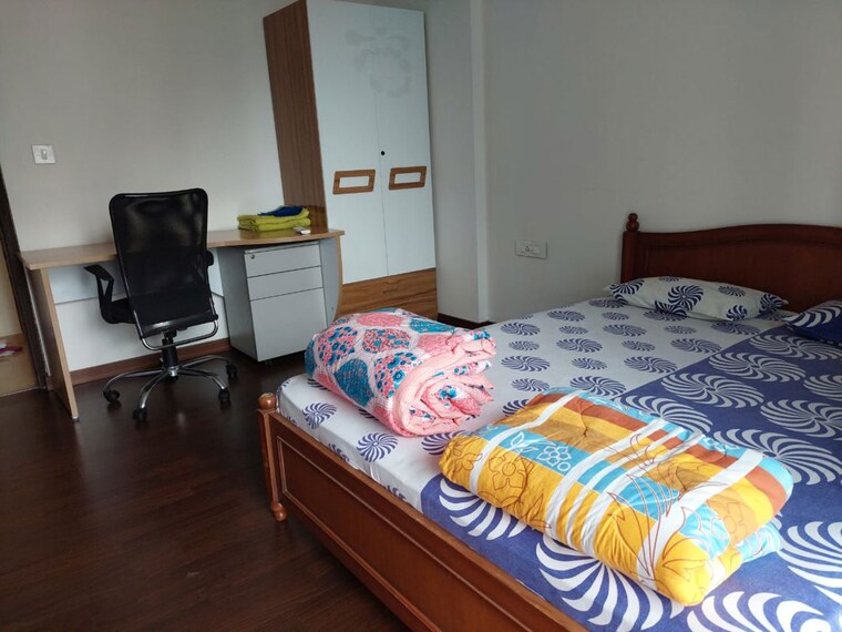 Bedroom, lodha-belmondo 3 Bedroom 1431 Sq.Ft. Apartment In Gahunje Pune 10462301