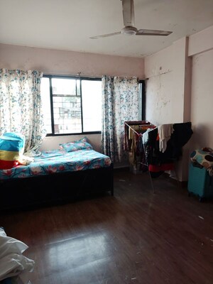 Bedroom in 1 BHK Apartment at Kumar Galaxy, Bhawani Peth – for Rent
