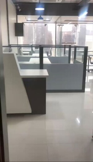 Kitchen in  Office Space at Arihant Aura, Turbhe – for Rent