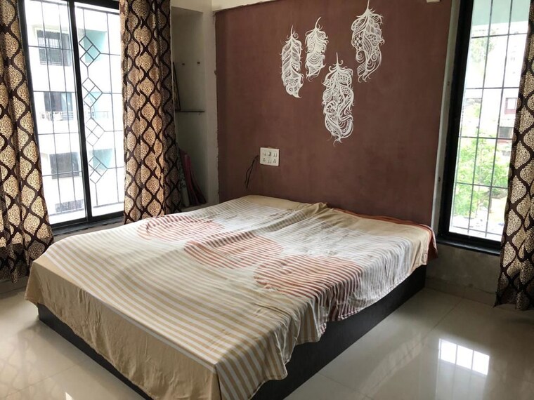 Bedroom, pethkar-samrajya 3 Bedroom 1450 Sq.Ft. Apartment In Kothrud Pune 10462354