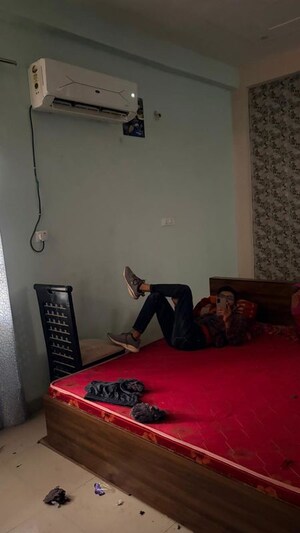 Bedroom in 1 BHK Builder Floor at Nijampur Malhaur – for Rent