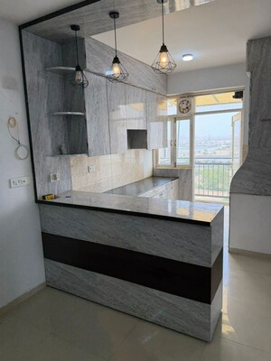 Kitchen in 2 BHK Apartment at Adani Aangan, Sector 89a – for Rent