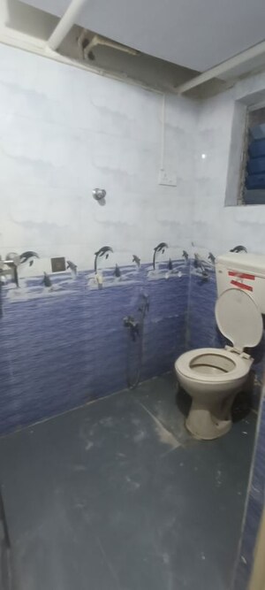 Bathroom in 2 BHK Apartment at Kopar Khairane – for Rent