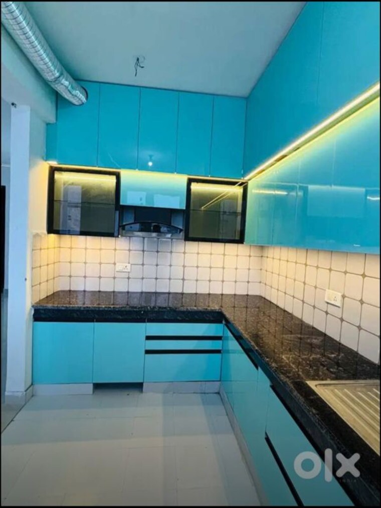 Kitchen, urban-axis-urban-woods 2 Bedroom 1500 Sq.Ft. Apartment In Sushant Golf City Lucknow 10462450