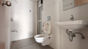 Bathroom in 2 BHK Apartment at Godrej Emerald, Ghodbunder Road – for Rent
