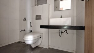 Bathroom in 2 BHK Apartment at Godrej Emerald, Ghodbunder Road – for Rent
