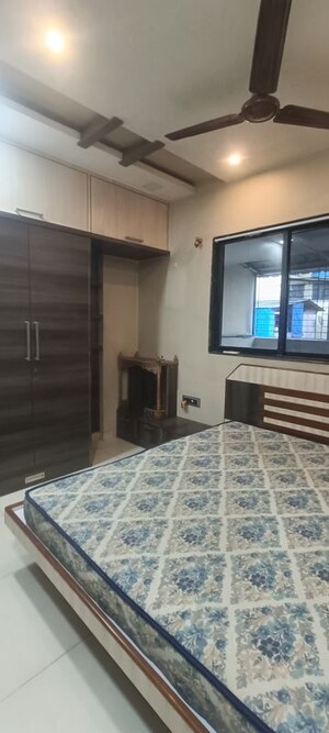 Bedroom in 1 BHK Apartment at Kopar Khairane – for Rent
