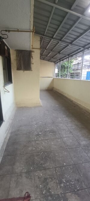 Terrace in 1 BHK Apartment at Kopar Khairane – for Rent