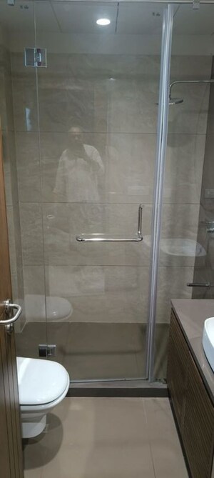 Washroom in 4 BHK Villa at Auro Nirvana, Bhayli – for Sale