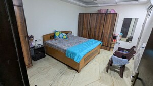Bedroom in 3 BHK Builder Floor at Green Park Extension – for Rent