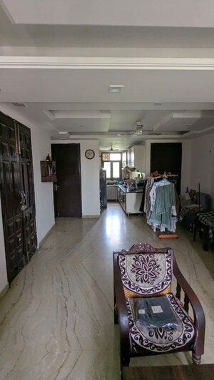 Bedroom in 3 BHK Builder Floor at Green Park Extension – for Rent