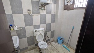 Bathroom in 3 BHK Builder Floor at Green Park Extension – for Rent
