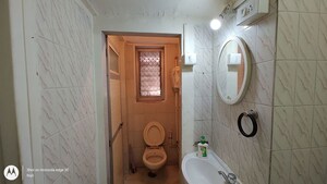 Bathroom in 1 BHK Apartment at Shiv Kirti Apartment, Malad West – for Rent