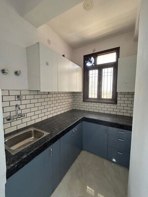 Kitchen in 1 BHK Builder Floor at Saket – for Rent