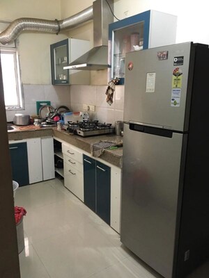 Kitchen in 3 BHK Apartment at Sam Palm Olympia, Sector 16c Greater Noida – for Rent