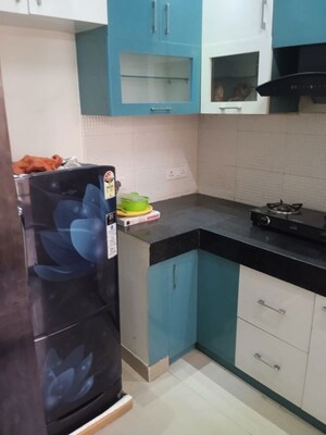 Kitchen in 2 BHK Apartment at JM Florance, Tech Zone 4 Greater Noida – for Rent