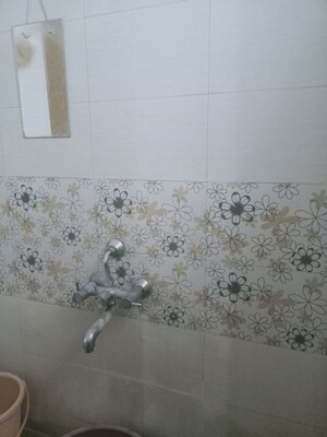 Bathroom in 1 BHK Apartment at Arihant Venkateshwara Green City, Hadapsar – for Rent
