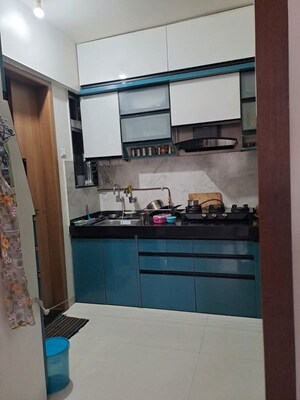 Kitchen in 2 BHK Apartment at Zen Elite, Kharadi – for Rent