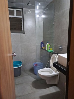 Bathroom in 2 BHK Apartment at Zen Elite, Kharadi – for Rent
