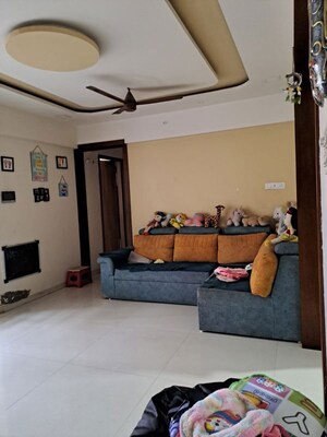 Living Room in 2 BHK Apartment at Zen Elite, Kharadi – for Rent