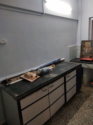 Kitchen in 1 RK Apartment at Bandra West – for Rent