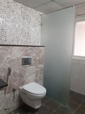 Bathroom in 3 BHK Apartment at Pashmina Waterfront, Old Madras Road – for Rent