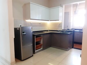 Kitchen in 3 BHK Apartment at Pashmina Waterfront, Old Madras Road – for Rent