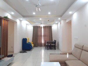 Living Room in 3 BHK Apartment at Pashmina Waterfront, Old Madras Road – for Rent