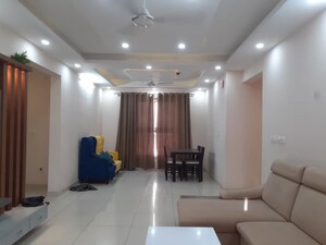 Living Room in 3 BHK Apartment at Pashmina Waterfront, Old Madras Road – for Rent