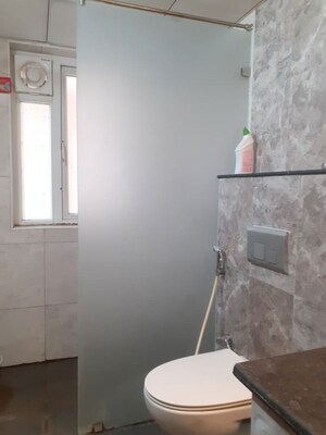 Bathroom in 3 BHK Apartment at Pashmina Waterfront, Old Madras Road – for Rent