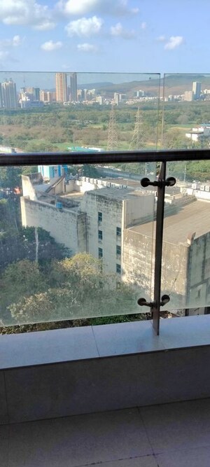 Balcony in 2.5 BHK Apartment at Lodha Fiorenza, Goregaon East – for Rent
