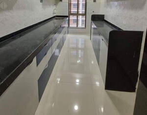 Kitchen in 2 BHK Apartment at Prescon Midtown Bay, Mahim West – for Rent