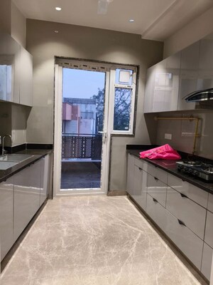 Kitchen in 3 BHK Builder Floor at Naraina – for Rent