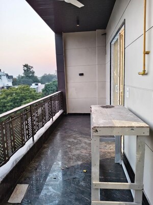 Balcony in 3 BHK Builder Floor at Naraina – for Rent