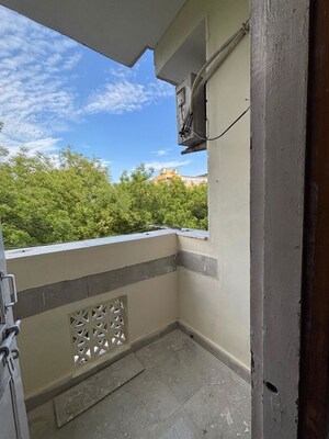 Balcony in 3 BHK Apartment at Sector 10 Dwarka – for Rent