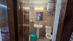 Bathroom in 2 BHK Apartment at Panchsheel Greens II, Sector 16 Greater Noida – for Rent