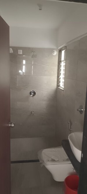Bathroom in 2 BHK Apartment at Saiguru Uday Heights, Kharadi – for Rent