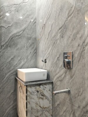 Bathroom in 3 BHK Builder Floor at Khirki Extension – for Sale