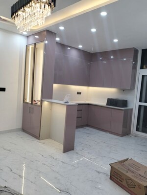 Kitchen in 3 BHK Builder Floor at Khirki Extension – for Sale