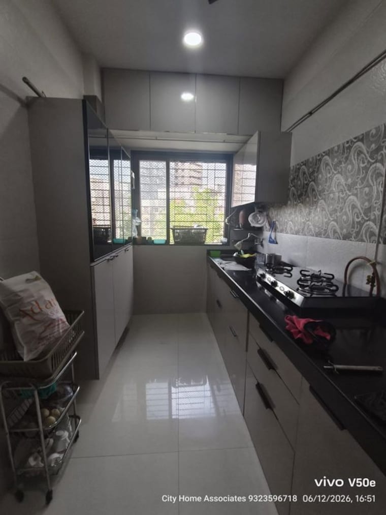 Kitchen, kesari-nandan 3 Bedroom 840 Sq.Ft. Apartment In Dahisar East Mumbai 10462665