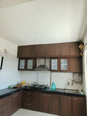 Kitchen in 3 BHK Apartment at Manav Silver Skyscapes, Wakad – for Rent