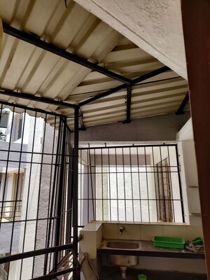 Staircase in 3 BHK Apartment at Manav Silver Skyscapes, Wakad – for Rent