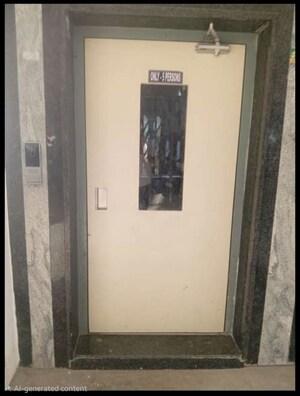 Building Lobby in 2 BHK Apartment at Aditya Arcade, A S Rao Nagar – for Sale