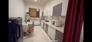 Kitchen in 2 BHK Builder Floor at Dhakoli – for Rent